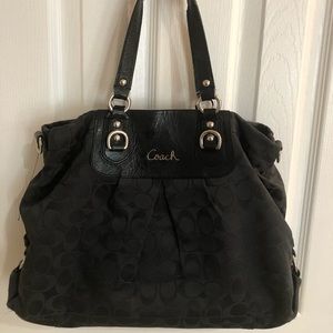 Coach black purse